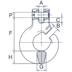  Schlitzringe mit Gabelkopf CARTEC® Schlitzring(Gabelkopf), GK8, 7/8 mm 12401454