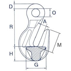  Verkürzungselemente Verkürzungshaken mit Öse, mit Sicherung CARTEC® Verkürzungshaken(Öse und Sicherung), GK10, 6 mm 12402709