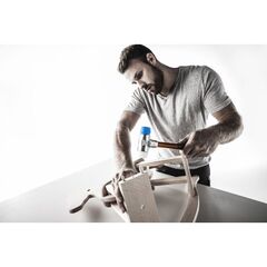  SIMPLEX-Schonhämmer, 50 zu 40 ‒ mit Aluminiumgehäuse und hochwertigem Holzstiel SIMPLEX-Schonhammer
mit Aluminiumgehäuse und Holzstiel,
Ø 50:40,
TPE-soft / Superplastik 12404267