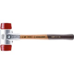  SIMPLEX-Schonhämmer ‒ mit Aluminiumgehäuse und hochwertigem Holzstiel SIMPLEX-Schonhammer
mit Aluminiumgehäuse und Holzstiel,
Ø 60,
Plastik 12404200