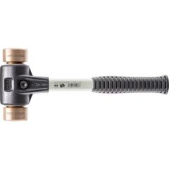  SIMPLEX-Schonhämmer ‒ mit verstärktem Stahlgussgehäuse und Fiberglasstiel SIMPLEX-Schonhammer
mit verstärktem Stahlgussgehäuse und Fiberglasstiel,
Ø 40,
Kupfer 12404064