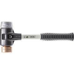  SIMPLEX-Schonhämmer ‒ mit verstärktem Stahlgussgehäuse und Fiberglasstiel SIMPLEX-Schonhammer
mit verstärktem Stahlgussgehäuse und Fiberglasstiel,
Ø 30,
Kupfer / Weichmetall 12404159
