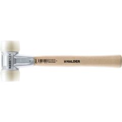  BASEPLEX-Schonhämmer ‒ mit Zinkdruckguss-Gehäuse und Holzstiel BASEPLEX-Schonhammer
mit Zinkdruckguss-Gehäuse und Holzstiel,
Ø 50,
Nylon 12404312