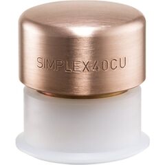  SIMPLEX-Einsatz ‒ Kupfer Schlageinsatz für SIMPLEX-Schonhammer,
mit Kunststoffhülse,
Ø 30,
Kupfer 12404282