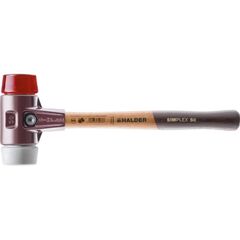  SIMPLEX-Schonhämmer ‒ mit Stahlgussgehäuse und hochwertigen Holzstiel SIMPLEX-Schonhammer
mit Stahlgussgehäuse und Holzstiel,
Ø 60,
TPE-mid / Plastik 12404010