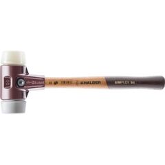  SIMPLEX-Schonhämmer ‒ mit Stahlgussgehäuse und hochwertigen Holzstiel SIMPLEX-Schonhammer
mit Stahlgussgehäuse und Holzstiel,
Ø 30,
TPE-mid / Nylon 12404015