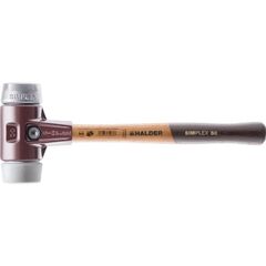  SIMPLEX-Schonhämmer ‒ mit Stahlgussgehäuse und hochwertigen Holzstiel SIMPLEX-Schonhammer
mit Stahlgussgehäuse und Holzstiel,
Ø 30,
TPE-mid / Weichmetall 12404019