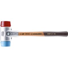  SIMPLEX-Schonhämmer ‒ mit Aluminiumgehäuse und hochwertigem Holzstiel SIMPLEX-Schonhammer
mit Aluminiumgehäuse und Holzstiel,
Ø 50,
TPE-soft / Plastik 12404219