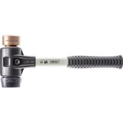  SIMPLEX-Schonhämmer ‒ mit verstärktem Stahlgussgehäuse und Fiberglasstiel SIMPLEX-Schonhammer
mit verstärktem Stahlgussgehäuse und Fiberglasstiel,
Ø 30,
Gummikomposition / Kupfer 12404114