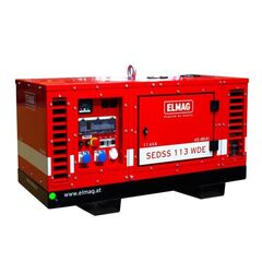  193WE - 230 Volt ELMAG Stromerzeuger SEDSS 103WE-AVR-DSE4520 m. KUBOTA-Motor D722 (super-schallgedämmt) 12423842