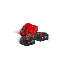  Akku und Ladegerät Kits Milwaukee M18 NRG-502: 2 x M18 Akku + 1 x M12 Akku + Schnellladegerät, im Karton 12428151