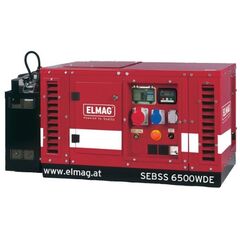  15000 - Top-Seller ELMAG Stromerzeuger SEBSS 6500WDE-AVR-DSE3110 m. HONDA-Motor GX390  E-Start u. AVR-Regelung (super-schallgedämmt) 12423951