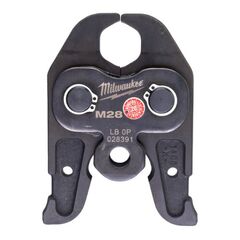  Pressbacken Milwaukee Pressbacke J18-M28 Nennweite M28 für 18 V Presswerkzeug 12440013