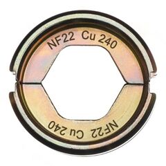  Elektrowerkzeug Systemzubehör Presswerkzeuge Milwaukee Presseinsatz NF22 Cu 240 12440102