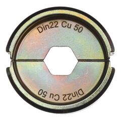  Elektrowerkzeug Systemzubehör Presswerkzeuge Milwaukee Presseinsatz DIN22 Cu 50 12440119