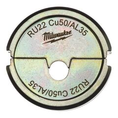  Elektrowerkzeug Systemzubehör Presswerkzeuge Milwaukee Presseinsatz RU22 Cu50/AL35 12440197