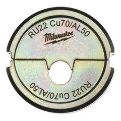  Elektrowerkzeug Systemzubehör Presswerkzeuge Milwaukee Presseinsatz RU22 Cu70/AL50 12440198