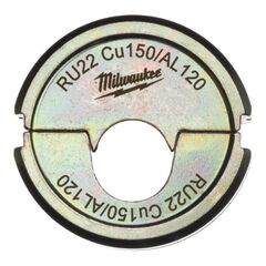  Elektrowerkzeug Systemzubehör Presswerkzeuge Milwaukee Presseinsatz RU22 Cu150/AL120 12440201
