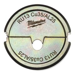  Elektrowerkzeug Systemzubehör Presswerkzeuge Milwaukee Presseinsatz RU13 Cu35/AL25 12440206