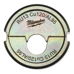  Elektrowerkzeug Systemzubehör Presswerkzeuge Milwaukee Presseinsatz RU13 Cu120/AL95 12440210