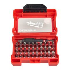  Shockwave schlagfeste Bits Sets Milwaukee SHOCKWAVE Bit-Set PH/PZ/HEX/TXBO, schlagfest, Compact-Set 32-tlg. 12428443