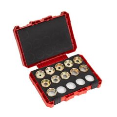  Elektrowerkzeug Systemzubehör Presswerkzeuge Milwaukee Presseinsatz-Set für M18 HCCT DIN 22 (11-tlg.) 16 - 300 mm 12440267