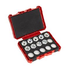 Elektrowerkzeug Systemzubehör Presswerkzeuge Milwaukee Presseinsatz-Set für M18 HCCT DIN 22 AL (9-tlg.) 16 - 300 mm 12440268
