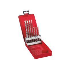  Beton und Stein SDS-Plus Milwaukee Hammerbohrer SDS-plus Kassette, 7-tlg., 5/6/8 x 110 mm, 6/8/10/12 x 160 mm, Metallkassette 12440604