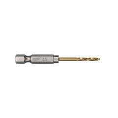  HSS G Tin Milwaukee Metallbohrer SHOCKWAVE HSS-G TiN 2,5 mm (10 Stk.) 12441045