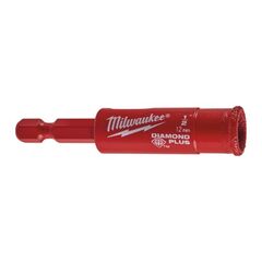  Diamant Lochsägen Milwaukee Nass-/Trockenbohrer Diamond Plus 12 mm 1/4" Hex 12441600