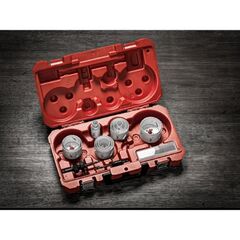  Bi-Metall Hole Dozer Milwaukee Lochsägen-Set Bi-Metall HOLE DOZER 17-tlg., Kunststoffkoffer 12441734