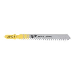 Stichsägeblätter Wood and Plastic Milwaukee Stichsägeblatt Holz und Kunststoff 75 x 3 mm T111C 12442289
