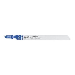  Stichsägeblätter Metall Milwaukee Stichsägeblatt Metall Universal Bi-Metall 105 x 1,2 mm T318AF (5 Stk.) 12442321
