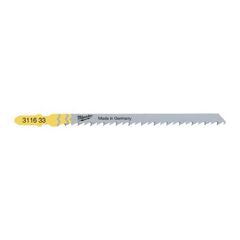  Stichsägeblätter Wood and Plastic Milwaukee Stichsägeblatt Holz schnelle Schnitte 105 x 4 mm T344D (5 Stk.) 12442298