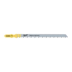 Stichsägeblätter Wood and Plastic Milwaukee Stichsägeblatt Holz splitterfreie Schnitte 105 x 4 mm T301DL (5 Stk.) 12442306