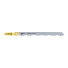  Stichsägeblätter Wood and Plastic Milwaukee Stichsägeblatt Holz/Furnier 105 x 2,5 mm, umgekehrte Verzahnung (5 Stk.) 12442310