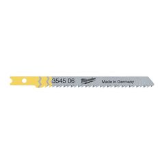  U shank reception Milwaukee Stichsägeblatt U-Aufnahme Holz 75 x 2,5 mm (5 Stk.) 12442334