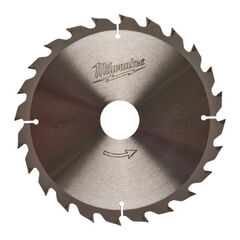  Kreissägeblätter Holz Milwaukee Kreissägeblatt Holz für Handkreissägen 165/30 mm Z24 12442348