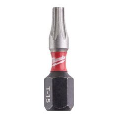  Torx Milwaukee Schrauberbit SHOCKWAVE Gen II (25er Pack) T15 / 25 mm 12442153