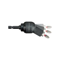  Winkelschraub-/Bohrvohrsatz Milwaukee Winkelschraubgelenk Knuckle 1/4" Hex Aufnahme 12442216