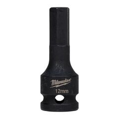  1/2" Schlagnüsse Milwaukee SHOCKWAVE Kraft-Biteinsatz 1/2" Hex 12 x 67 mm 12442030