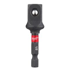  Adapter Milwaukee Adapter 1/4"Hex auf 1/2" Vierkant SHOCK. 12442202