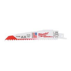  Abbruch: Holz mit Nägeln Milwaukee Säbelsägeblatt Demontage a5 THE AX 150x5 mm, 5er Pack 12442419