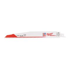  Abbruch: Holz mit Nägeln Milwaukee Säbelsägeblatt Demontage a25THE AX 230x5 mm, 25er Pack 12442422
