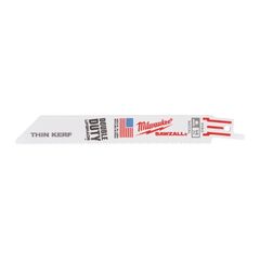  Säbelsägeblätter Metall Milwaukee Säbelsägeblatt Metall 150 x 1,8 mm Thin Kerf, 50er Pack 12442481