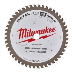  Kreissägeblätter Metall Milwaukee Metall-Kreissägeblatt 165/15,87 mm 48Z 12442390