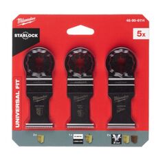  Multitool Messer Milwaukee Multitool Zubehörset Holz Starlock 5-tlg. 12442607