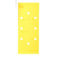  Schleifen Exzenterschleifer Milwaukee Schleifblätter für Schwingschleifer 93 x 230 mm K80, 8-Loch, Klemmverschluss (10 Stk.) 12442683