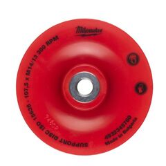  Materialabtrag Systemzubehör Milwaukee Kunststoffschleifteller 110 mm / Bohrung 14,2 mm 12442785