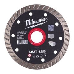  Professional Blades Milwaukee Diamanttrennscheibe DUT 125 mm Universal geschlossen 12442551